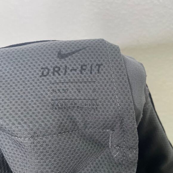 Nike Mens Pants Size 34 Gray Dri-Fit Straight Leg Activewear Bottoms 34x30 - Picture 3 of 16